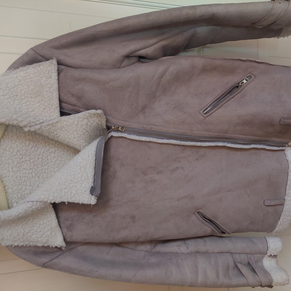 Women's Gray Bomber Jacket